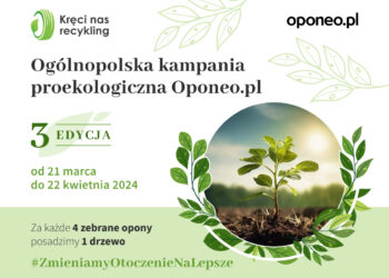 Ruszyła trzecia edycja kampanii Oponeo.pl – Kręci Nas Recykling