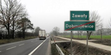 Zakończono budowę chodnika na DK 10 w Zawałach k. Torunia