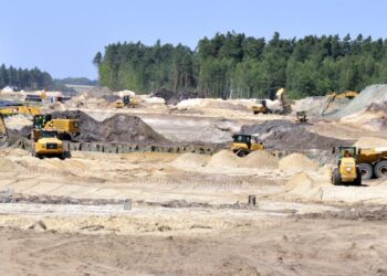 Trwa budowa S17 na południe od Zamościa