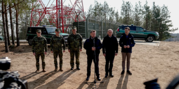 Przy granicy z Białorusią zaprezentowano nowy system antydronowy