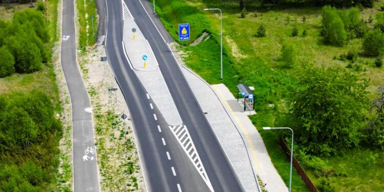 Pieszy będzie bezpieczny przy drogach DK21 i DK22