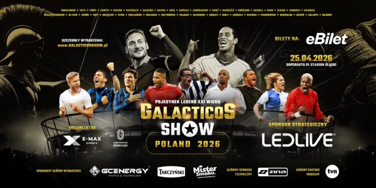 Mecz Legend XXI Wieku w Chorzowie – nadciąga Galacticos Show