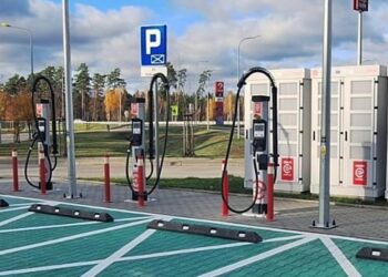 Otwarto hub szybkiego ładowania na MOP Olsztynek Południe